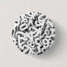 NUMMERS 3 RONDE BUTTON 3,2 CM