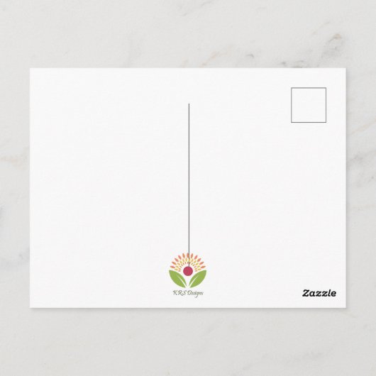 Nummers 6:24-26 briefkaart (Achterkant)