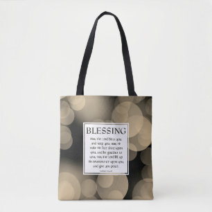 Nummers 6:24-26 DE DUURZAME DIE U Christelijk HEBT Tote Bag
