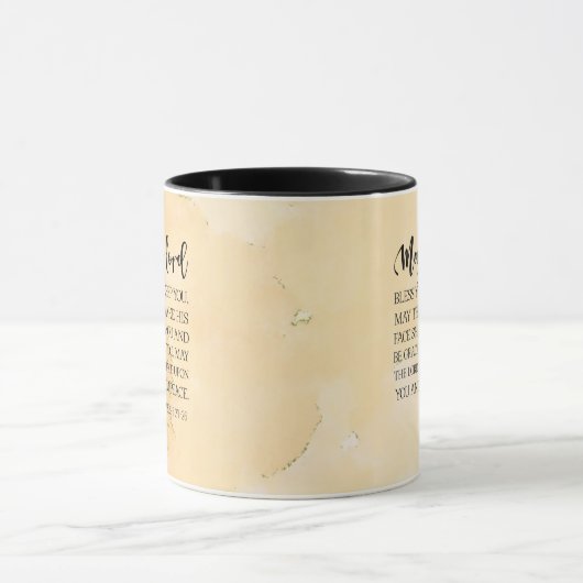 Nummers 6:24-26 De Heer zegent U Bijbelvers Mok (Midden)