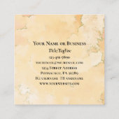 Nummers 6:24-26 De Heer zegent U Bijbelvers Vierkante Visitekaartje (Achterkant)