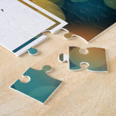 Nummers 6:24-26 DE LORD BLESS U Christelijke BLAUW Legpuzzel (Zijkant)