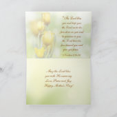 Nummers 6:24-26, Lord's Blessing, Moederdag Kaart (Binnen)