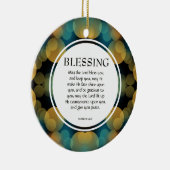 Nummers 6:24-26 | MAG DE LORD ZWES JE MAKEN Keramisch Ornament (Rechts)