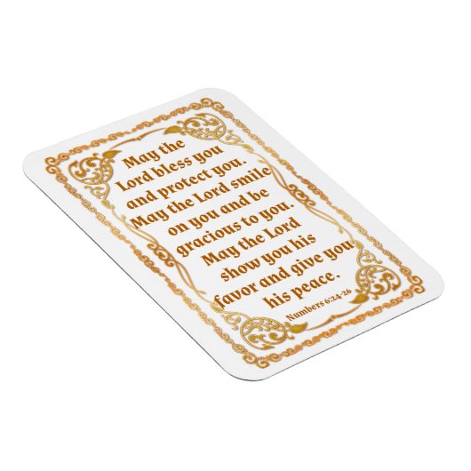 Nummers 6:24-26 Magnet Magneet (Rechterzijde)