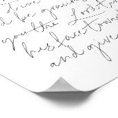 Nummers 6:24-26 Script Poster (Hoek)