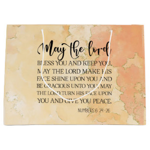 Nummers 6:24-26 The Lord Bless You and Keep You Groot Cadeauzakje