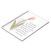 Nummers 6:24-26 The Lord Bless You and Keep You Notitieboek (Linkerzijde)