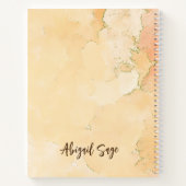 Nummers 6:24-26 The Lord Bless You and Keep You Notitieboek (Achterkant)