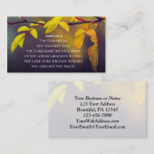 Nummers 6:24-26 The Lord Bless You and Keep You Visitekaartje (Voorkant / Achterkant)