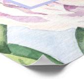 Nummers 6 24-26 The Lord Bless You Flowers Poster (Hoek)