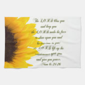 Nummers 6: 24-26 theedoek (Horizontaal)