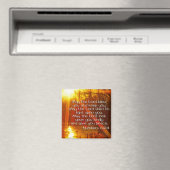 NUMMERS 6:24 BIBEL VERSE - KAN DE LORDE ZWART U KU MAGNEET (Insitu (Vaatwasser))