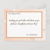 Nummers 6:24 Bijbel Verses over de kaartje van de  Briefkaart (Achterkant)