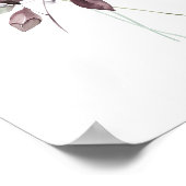 Nummers 6:25, Bijbelversie afdrukken, gezichtshine Poster (Hoek)