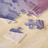 Nummers 6 Heer zegene u Bijbel Verse Winter Scène Legpuzzel (Zijkant)