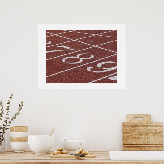 Nummers-afdrukken Poster (Keuken)