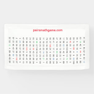 Nummers Banner 1 mini