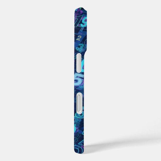 Nummers Case-Mate iPhone Case (Achterkant / Rechts)