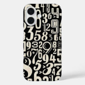 Nummers Case-Mate iPhone Case (Achterkant)