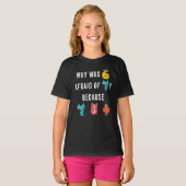 Nummers Day Idee voor kinderen - Monster Numbers T-shirt (Voorkant volledig)