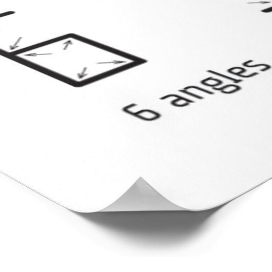 Nummers en hoeken - Poster Wiskunde (Hoek)