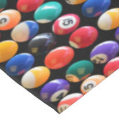 Nummers gekleurde oogbollen, tafellade tafelkleed (Gekanteld)
