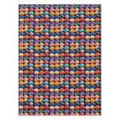 Nummers gekleurde oogbollen, tafellade tafelkleed (Voorkant)