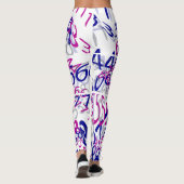 Nummers op dit leggings (Achterkant)