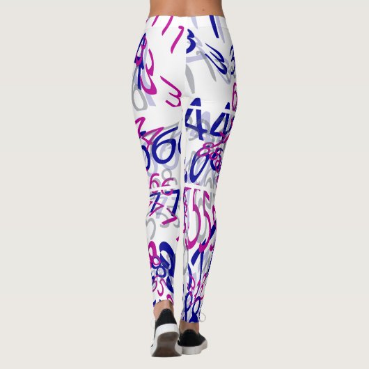 Nummers op dit leggings (Achterkant)