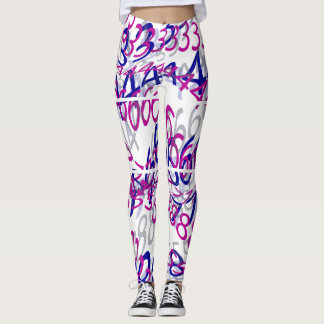 Nummers op dit leggings