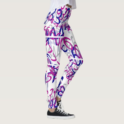 Nummers op dit leggings (Rechts)