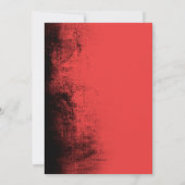 Nummers op Grunge Background Birthday Party Kaart (Achterkant)