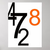 Nummers Poster (Voorkant)