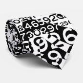 Nummers Stropdas (Opgerold)