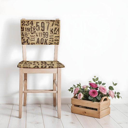  nummers voor meubelen, ontkoppeling of collage tissuepapier