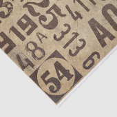  nummers voor meubelen, ontkoppeling of collage tissuepapier (Detail)