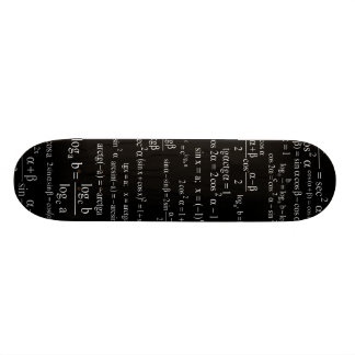 Nummers wiskundig skateboard deck