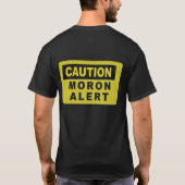 Numpty / Moron T-Shirt ... (Achterkant)