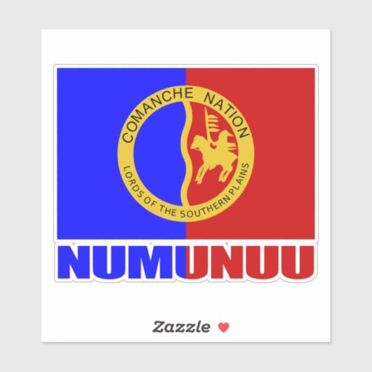 Numunu (Comanche) Sticker (Vel)