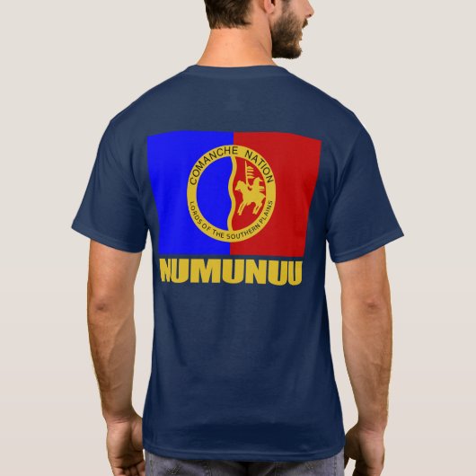 Numunu (Comanche) T-shirt (Achterkant)