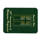 Nun 50e Jubileum van Religieuze Professie Groen Magneet (Horizontaal)