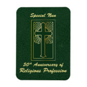 Nun 50e Jubileum van Religieuze Professie Groen Magneet (Verticaal)