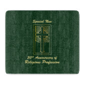 Nun 50e Jubileum van Religieuze Professie Groen Snijplank (Voorkant)