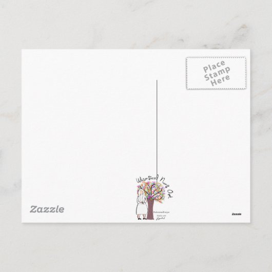 Nun Art-kerstscènecadeautjes Feestdagenkaart (Achterkant)