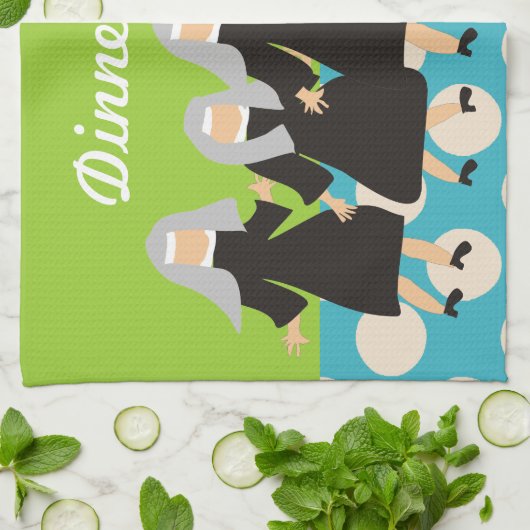 Nun Art Kitchen Towel "Dinner Time" Theedoek (Gevouwen)