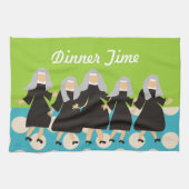 Nun Art Kitchen Towel "Dinner Time" Theedoek (Horizontaal)