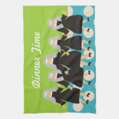 Nun Art Kitchen Towel "Dinner Time" Theedoek (Verticaal)