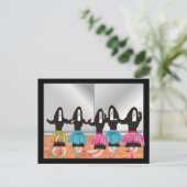 Nun Ballerina Gifts Briefkaart (Staand voorkant)