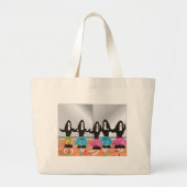 Nun Ballerina Gifts Grote Tote Bag (Voorkant)